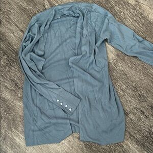 Cyrus Blue Gray Women's Cardigan Sweater